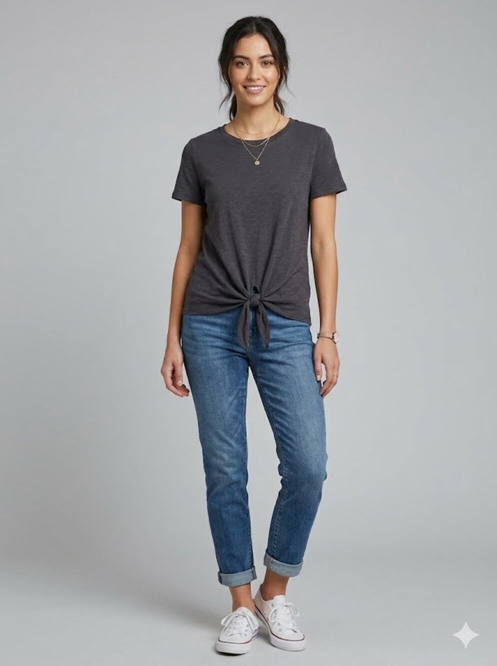 Social Standard‎ by Sanctuary One and Only Tee Casual Relaxed Crewneck Top M